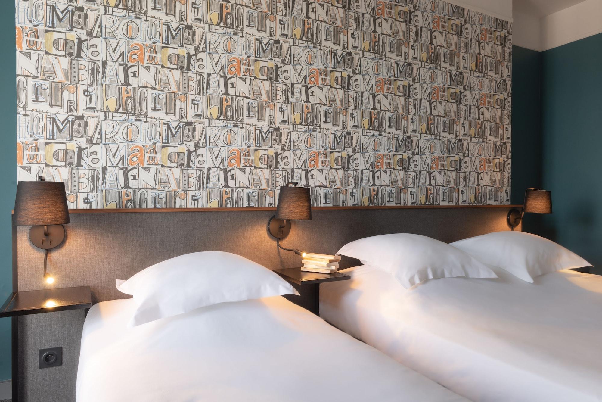 Hotel Bristol Reims Bagian luar foto